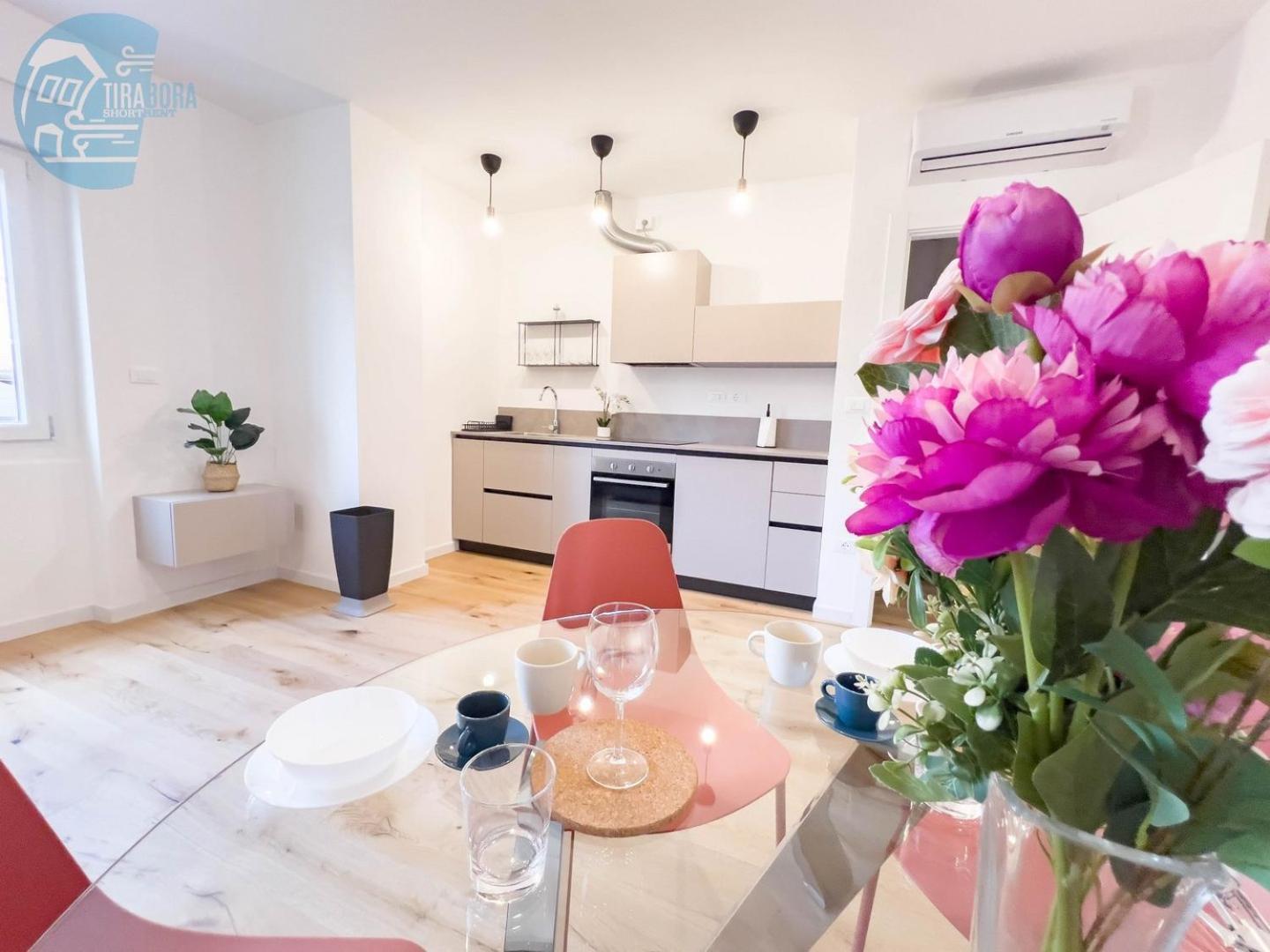 Apartment Economo B1 Tirabora Short Rent *
